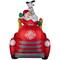 6ft. Airblown® Inflatable Santa's Vintage Fire Truck